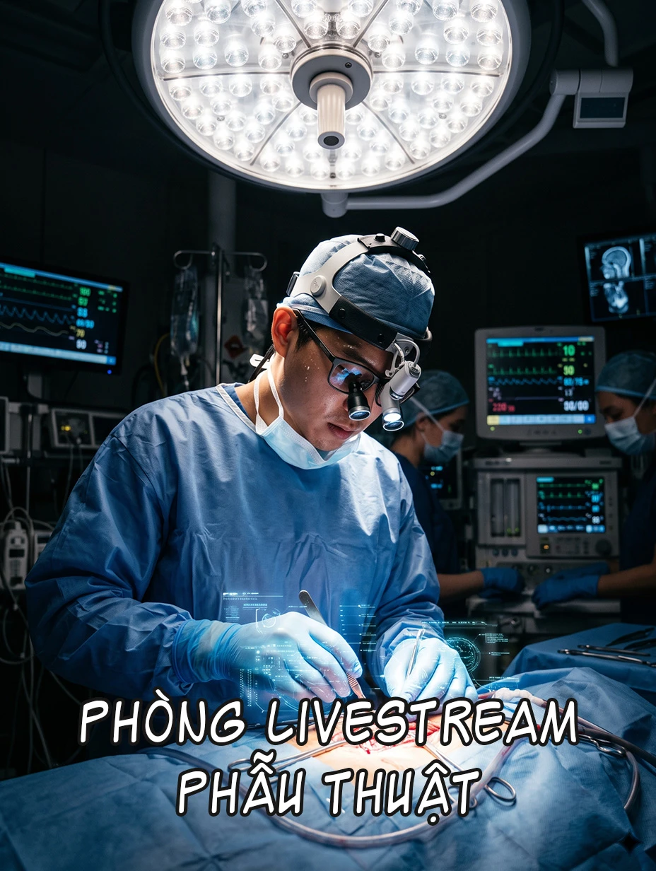 Phòng Livestream Phẫu Thuật